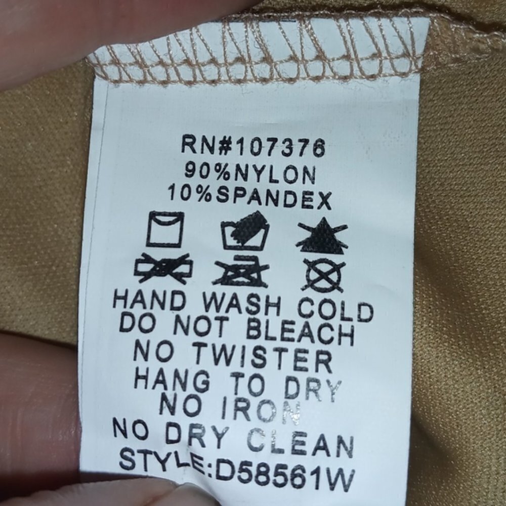 AVAILABLE BY ANGELA FASHION PEARLS & LACE Dress L - Picture 7 of 9